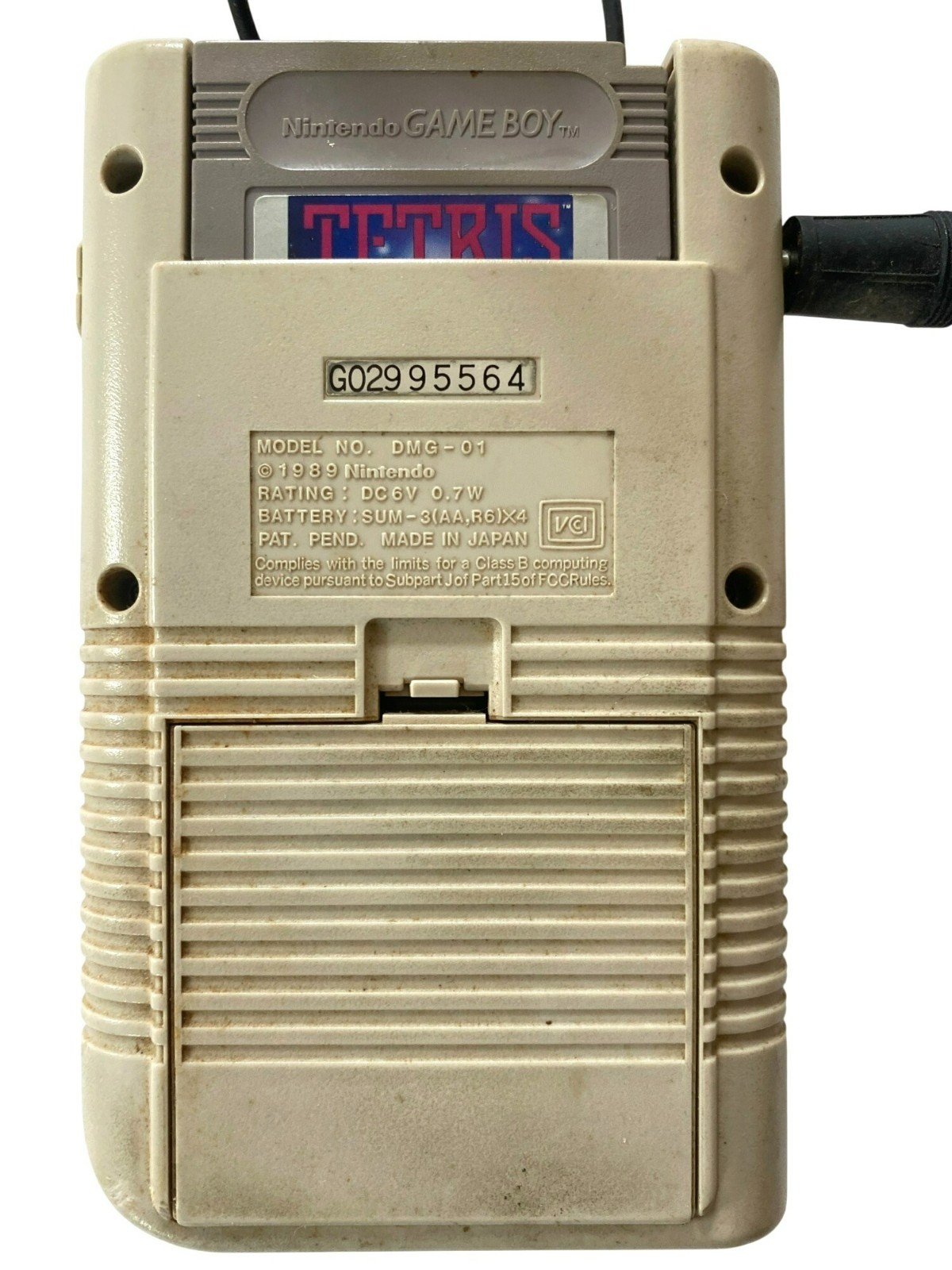 Original Nintendo Game Boy DMG-01 Handheld Console Tetris 1989 w/Power Cord