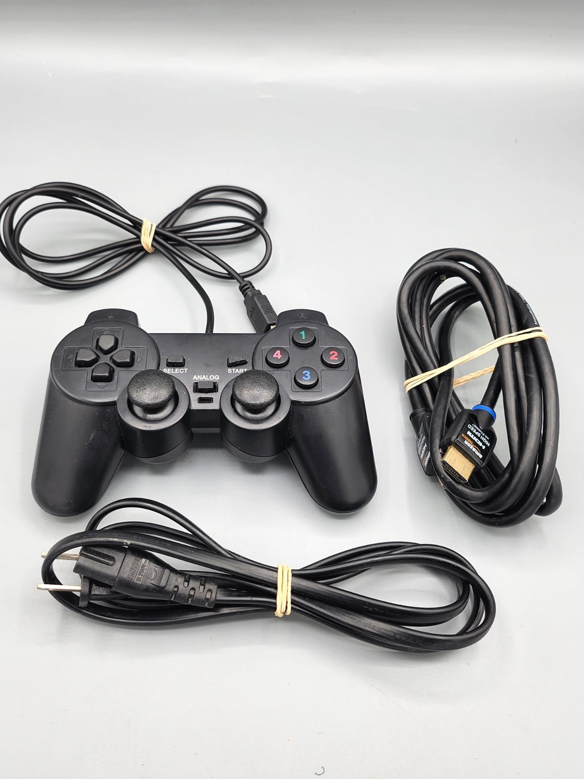 PLAYSTATION 3 System 320GB PS3 SLIM Console Lot Bundle w 4 Games & Controller