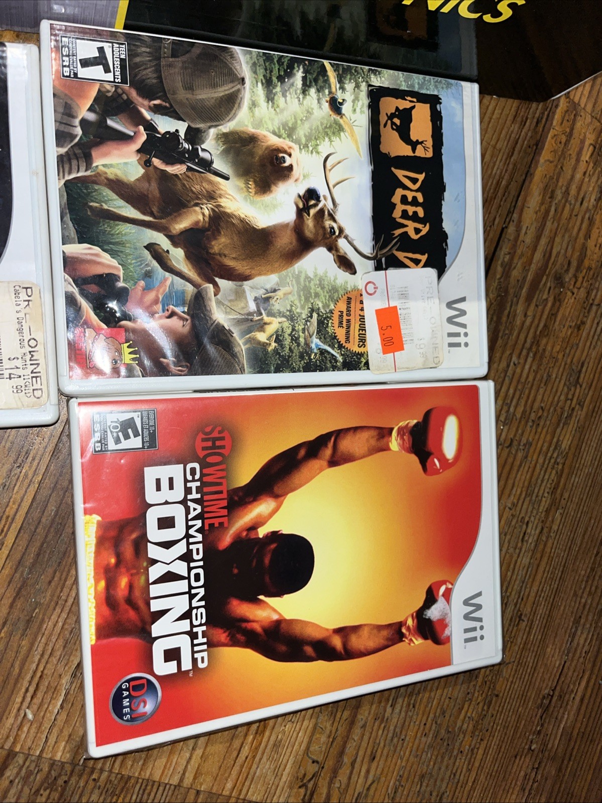 Nintendo Wii GameCube Compatible Deer Drive Cabelas Bundle Hunting RVL-001