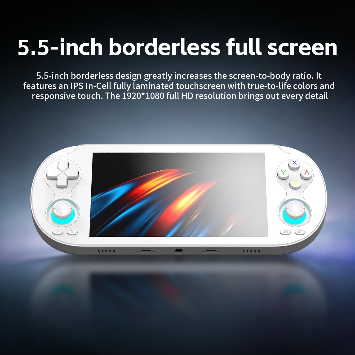 Ayhgicxt RG VITA Pro Retro Handheld Game Console RG VITA Pro RK3576 Dual OS Andr