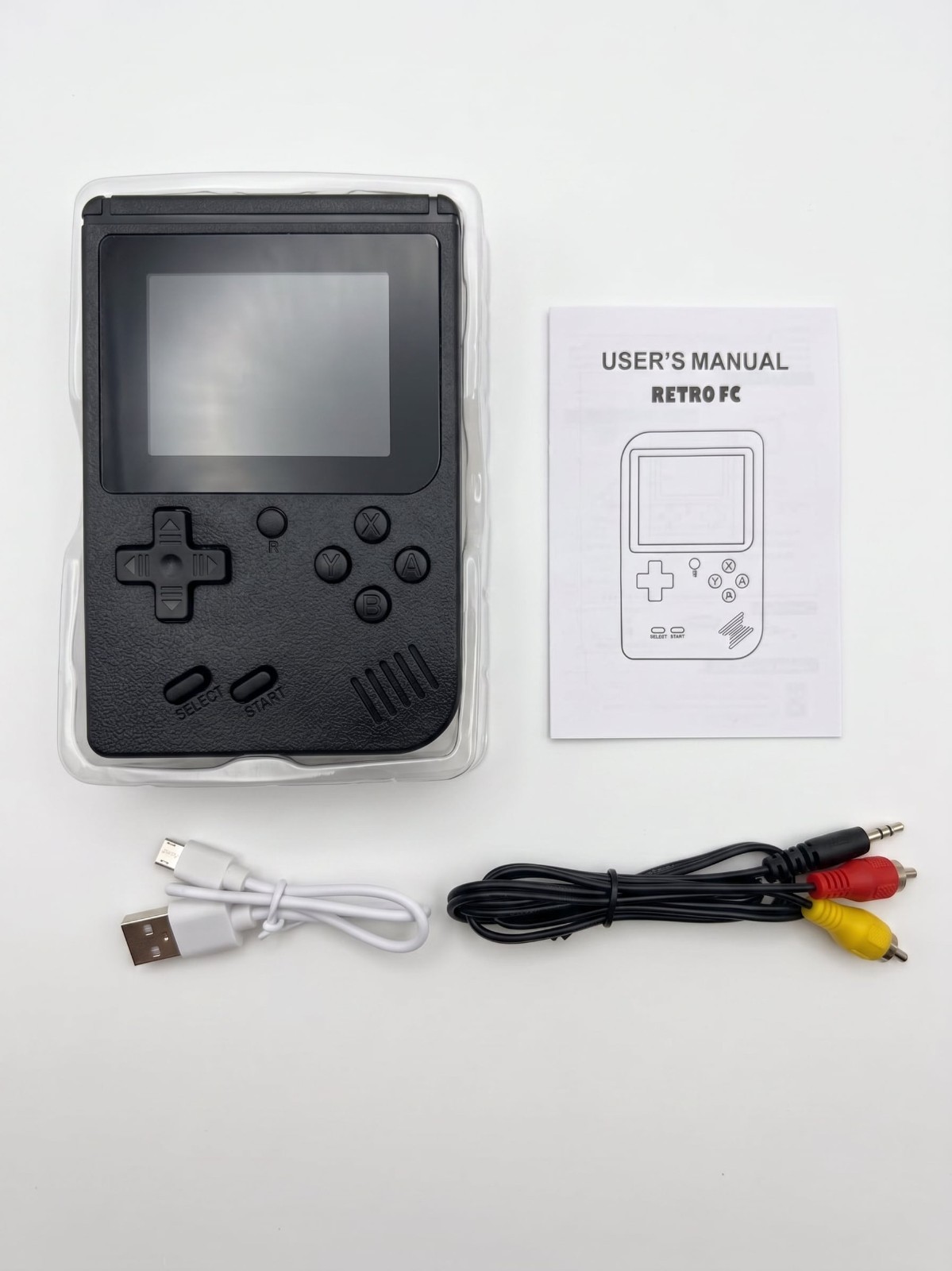400-in-1 Retro Handheld Game Console – 2.4″ Portable Gaming System