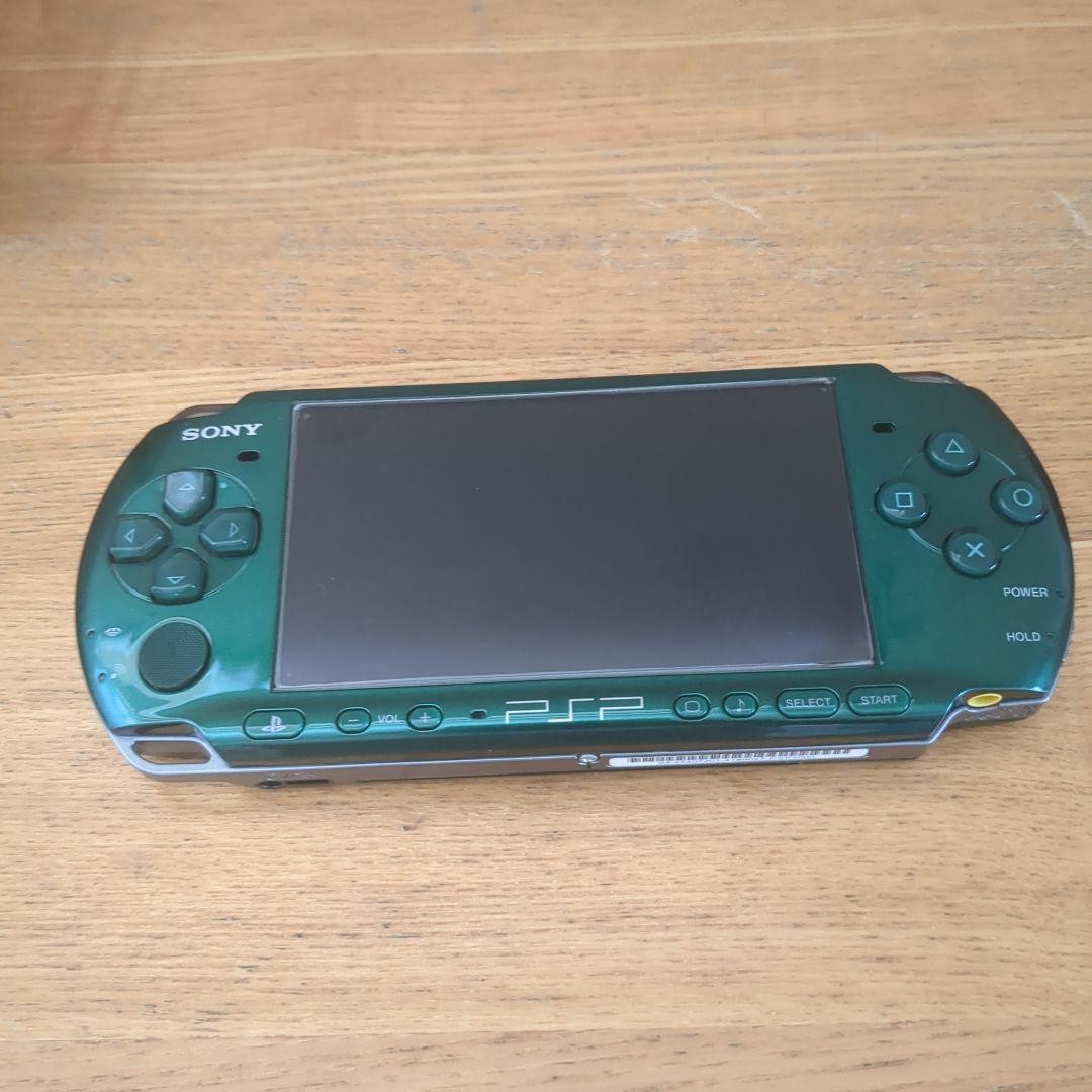 Sony PSP-3000 Spirited Green Console Tested Working Region Free Handheld