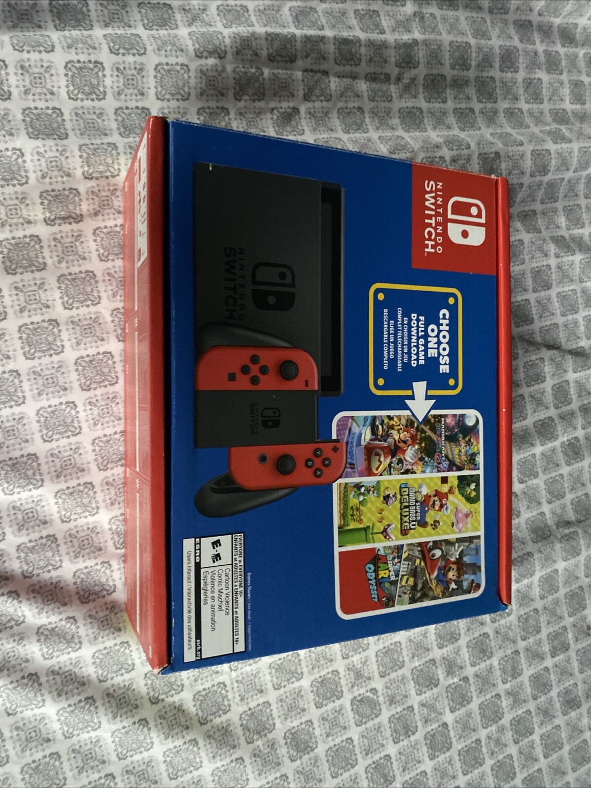Nintendo Switch Mario 32gb + Extra 32 Gb With Green And Pink Joycons+MarioOdysey