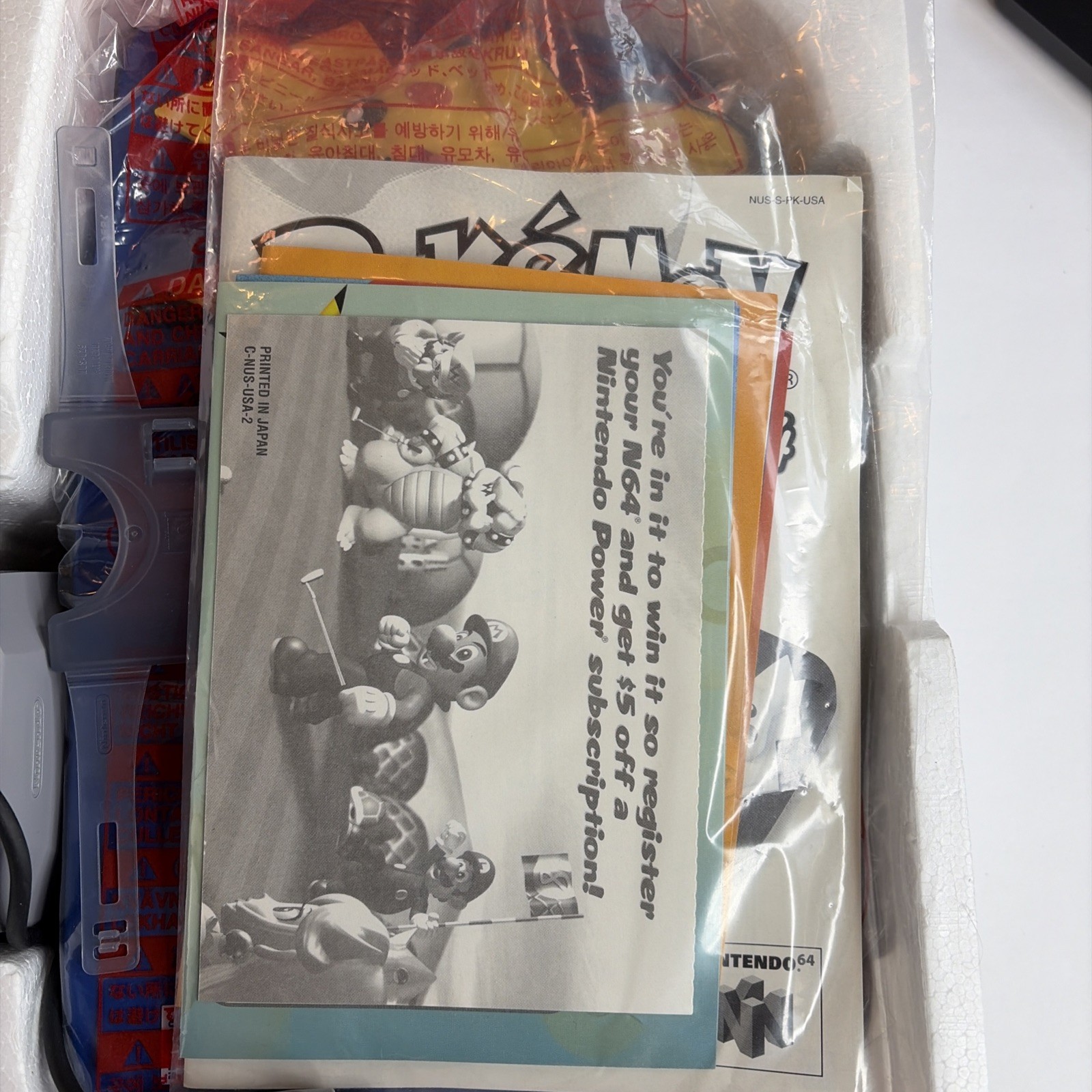 UNUSED MINT OPEN BOX Nintendo 64 Pokemon Special Pikachu Edition N64 COMPLETE