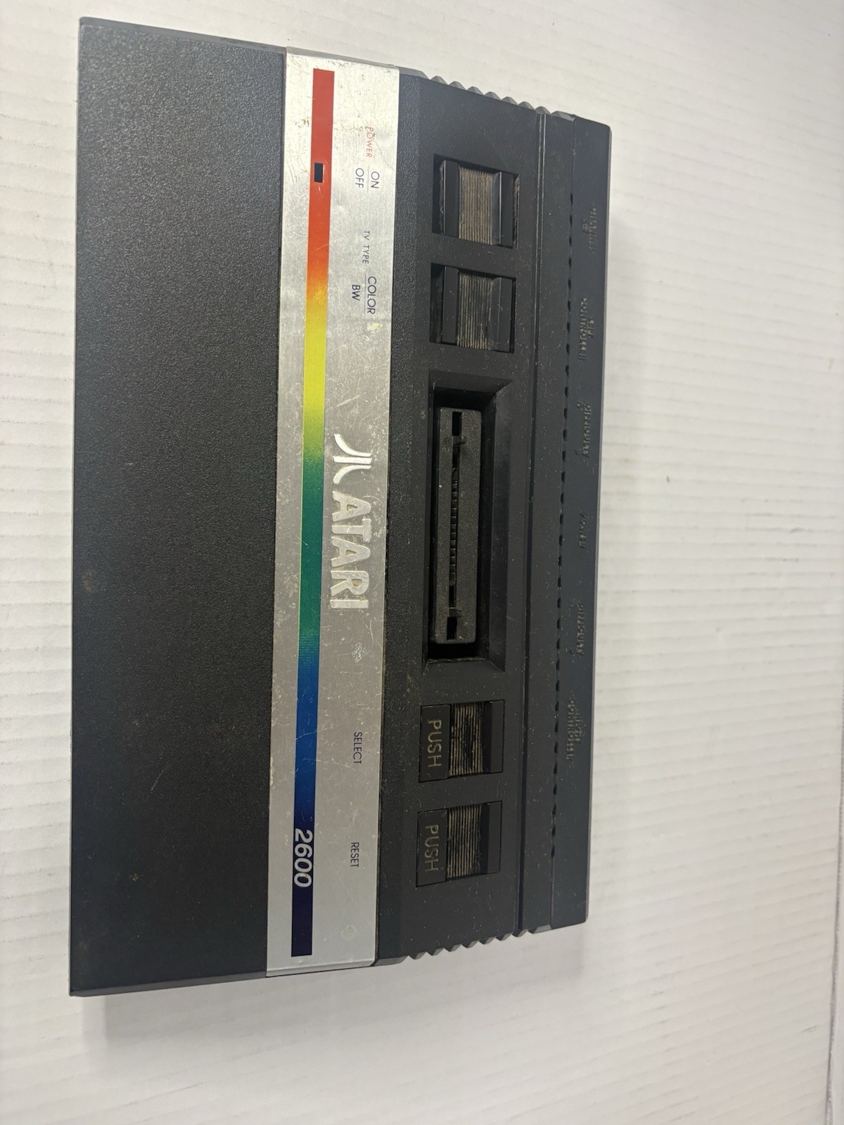 Atari 2600 Junior Jr Console System Bundle 12 Games, Joystick And Storage Case.