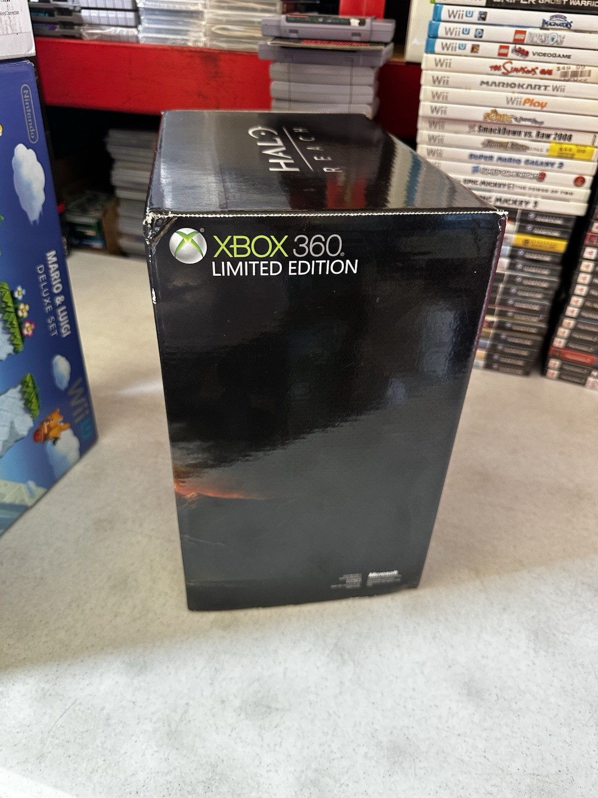 Xbox 360 Halo Reach Limited Edition Console Brand New In Box. Factory Sealed.