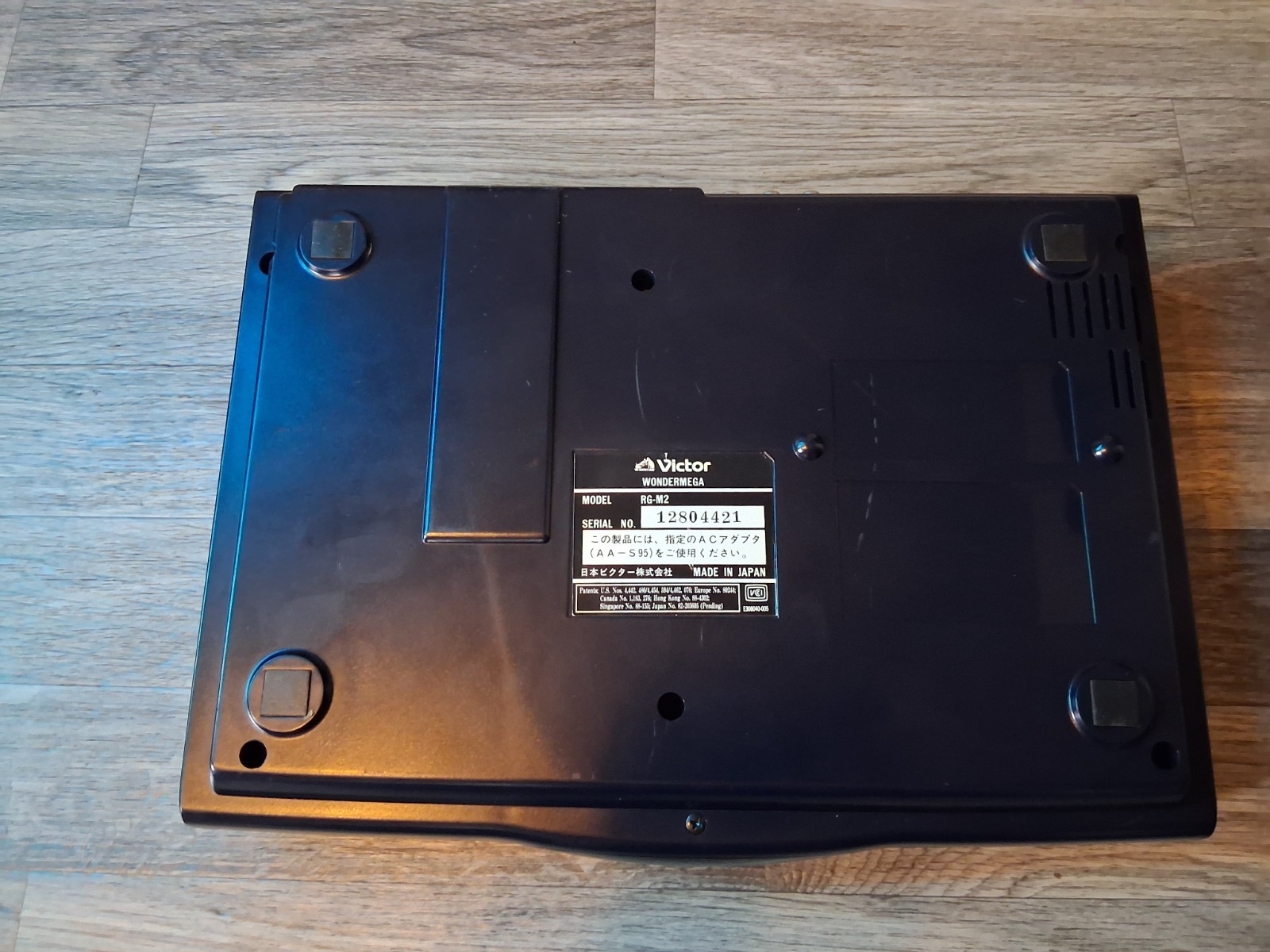 Victor WonderMega Console Tested Fully Working W/ Games Japanese X Eye