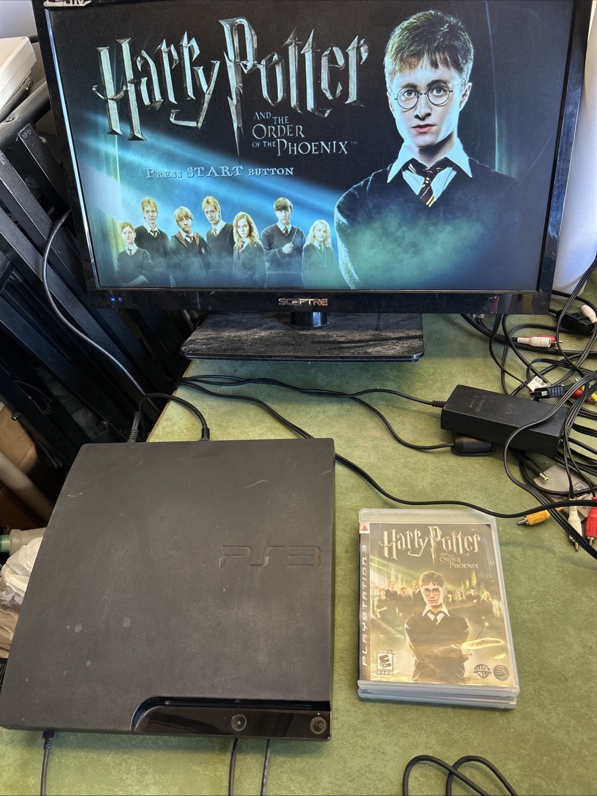 Sony PlayStation 3 PS3 Slim (CECH-3001b) 320GB Console Only Factory Reset