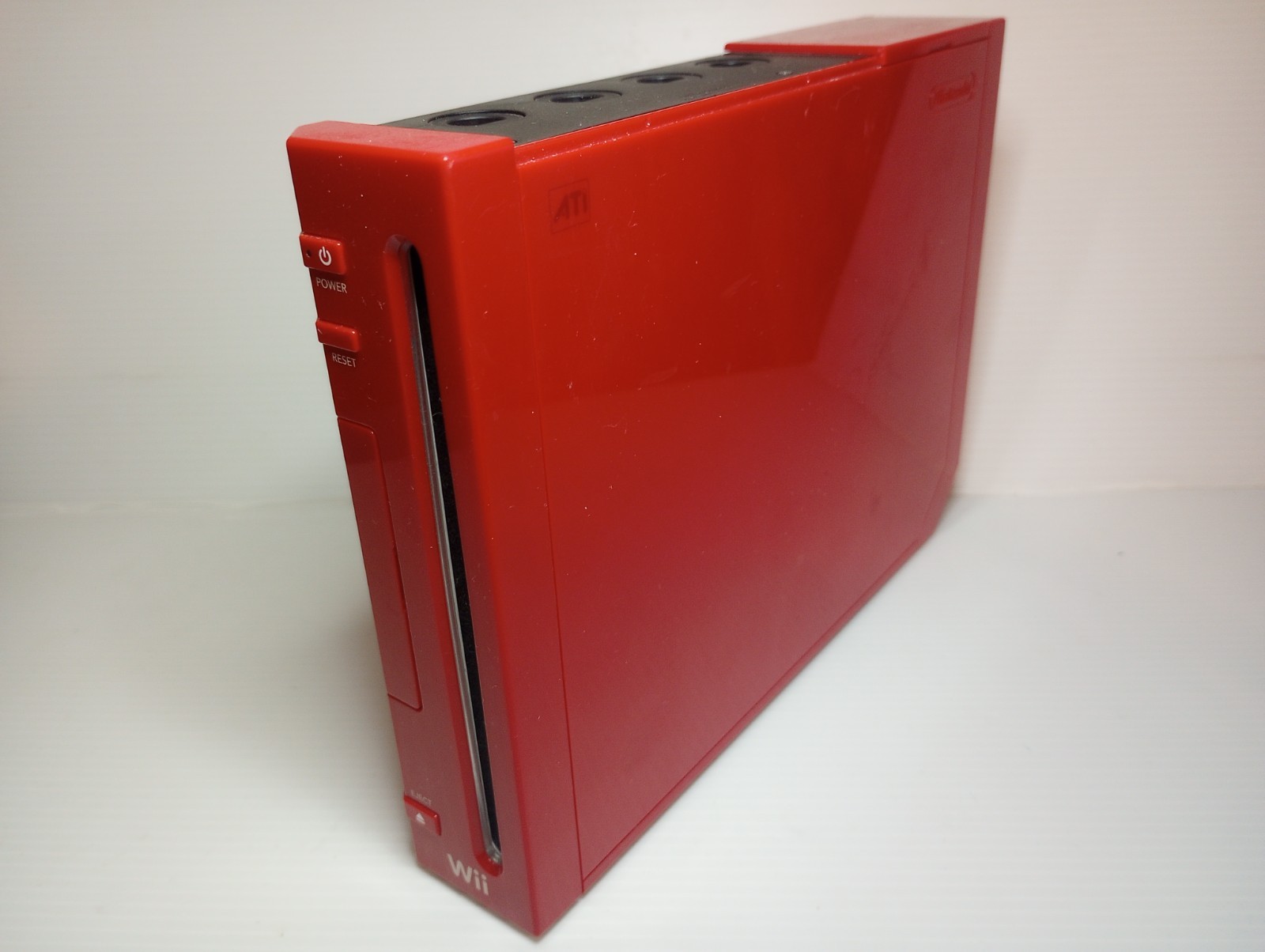 Nintendo Wii Console Mario Red RVL-001 25th Anniversary Edition