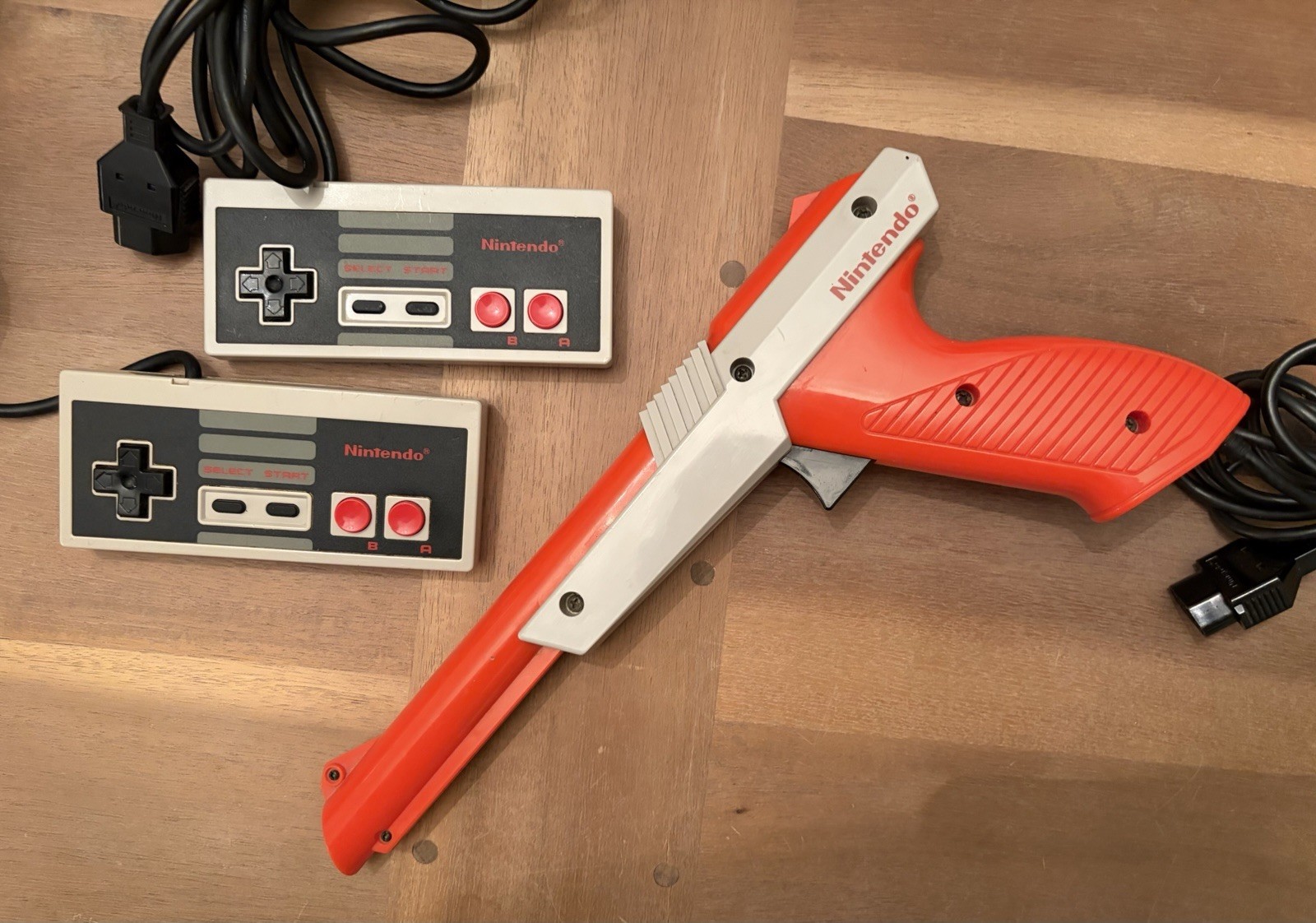 Original Nintendo Nes System Console Super Mario TMNT Football ProAm game bundle
