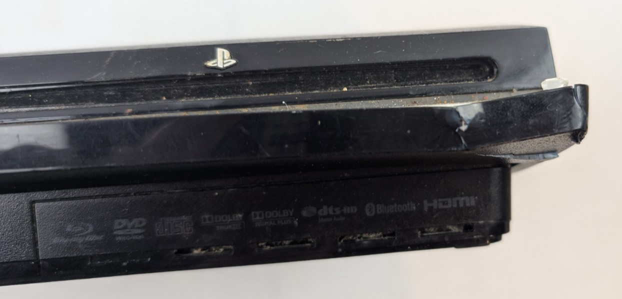 Sony PlayStation 3 PS3 Slim 160GB CECH-2501A Console Untested POWERS ON