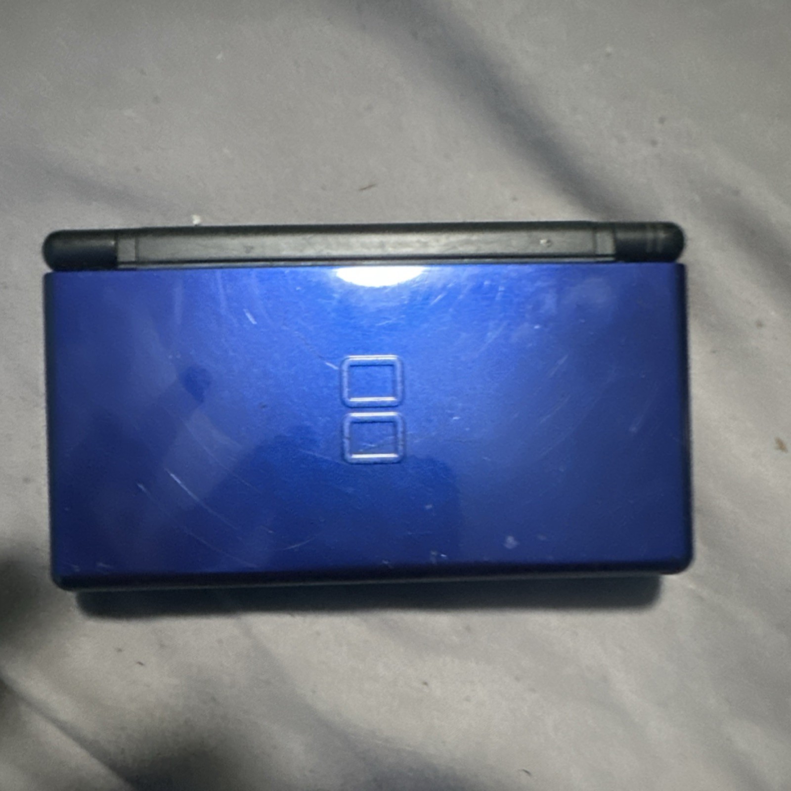 Nintendo DS Lite Blue Dual Screen Handheld Console with Headphone Jack