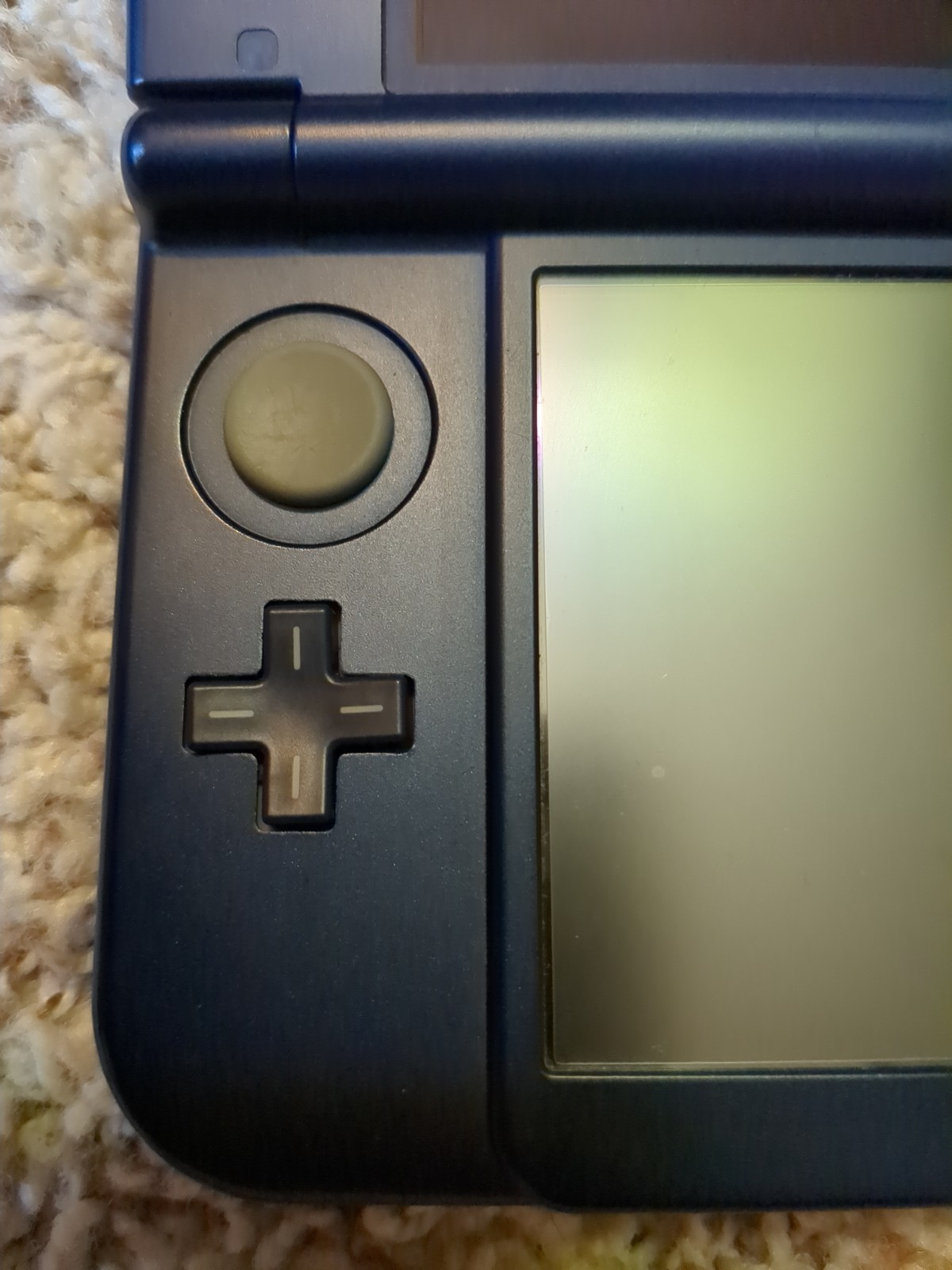 Nintendo New 3DS LL Dark Blue | Charger | Stylus | Case | DUAL IPS