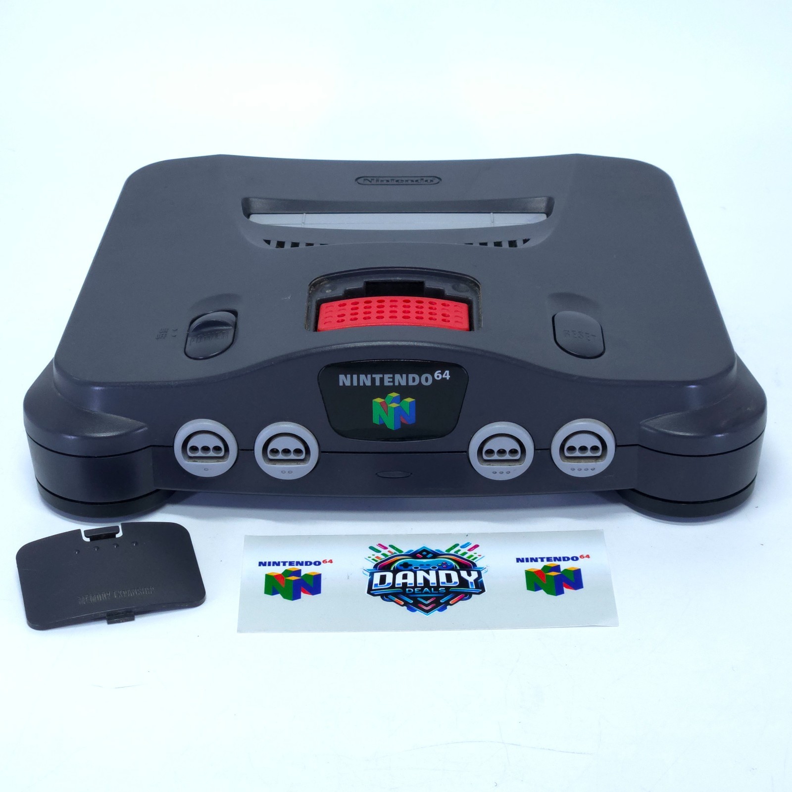 Nintendo 64 N64 Console System W/ Expansion Pak + 2 Controllers + All Cables