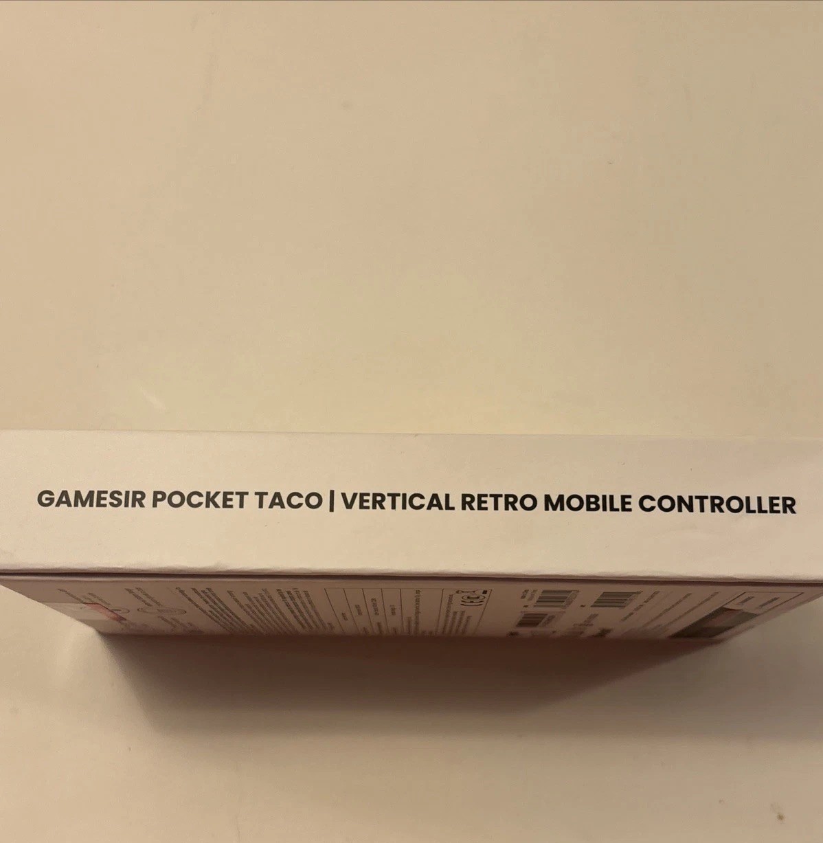 Pocket Taco Vertical Mobile Gaming Controller Retro Arcade Bluetooth Gamepad