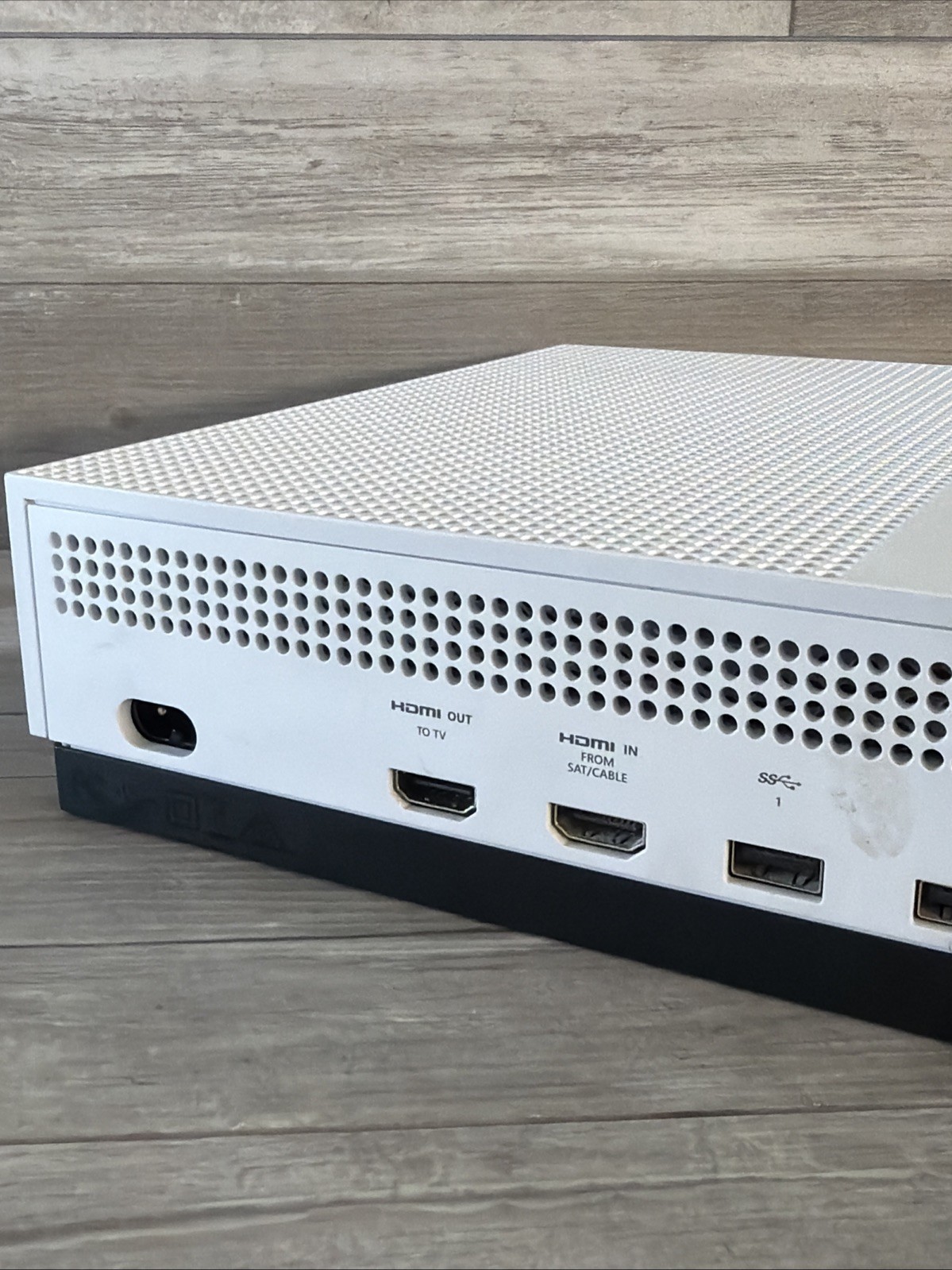 Microsoft Xbox One S 500GB Disc Edition Console Only Model 1681 White Tested