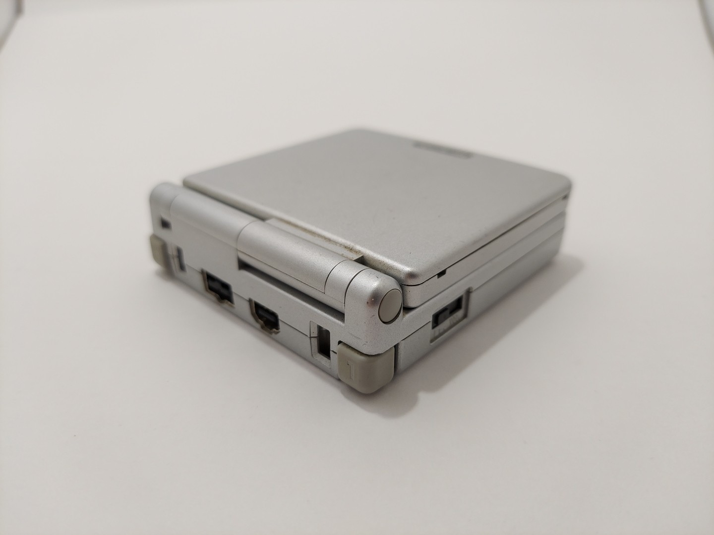 Nintendo Game Boy Advance GBA SP Silver AGS-001 Bundle w/ 2 Games & Oem Charger