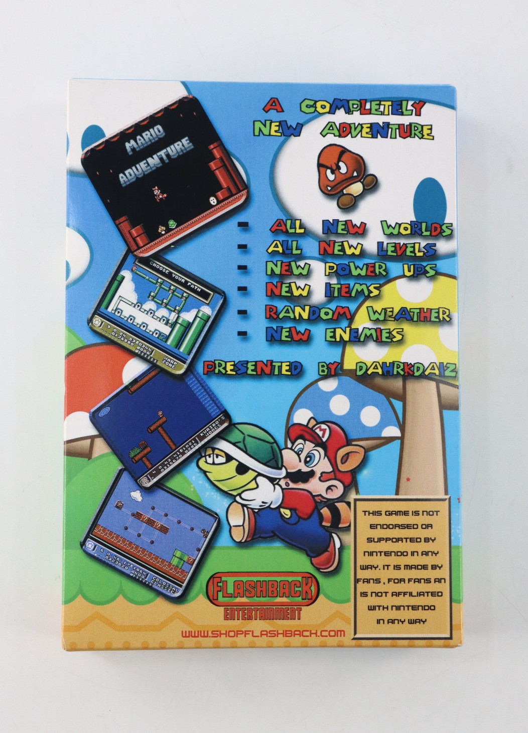 RetroUSB AVS Model RET-AVS W/ Power Cable, 2 OEM NES Controllers & 8 Game Lot