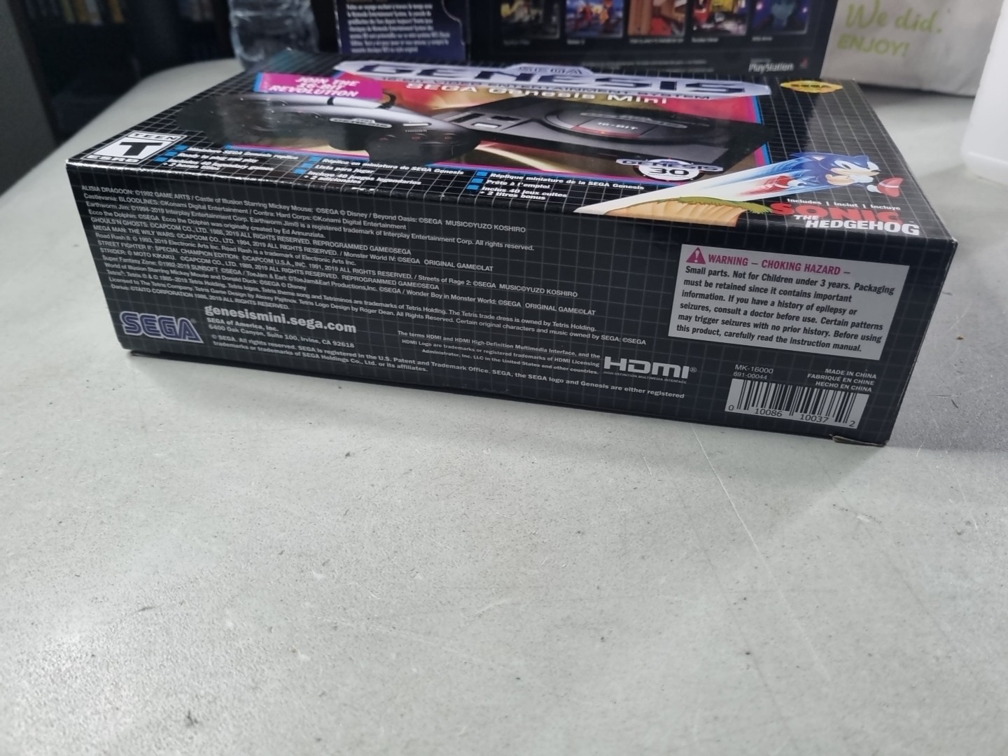 SEGA GENESIS Mini By SEGA Console 42 GAMES 30 Years Anniversary 2019 Edition New
