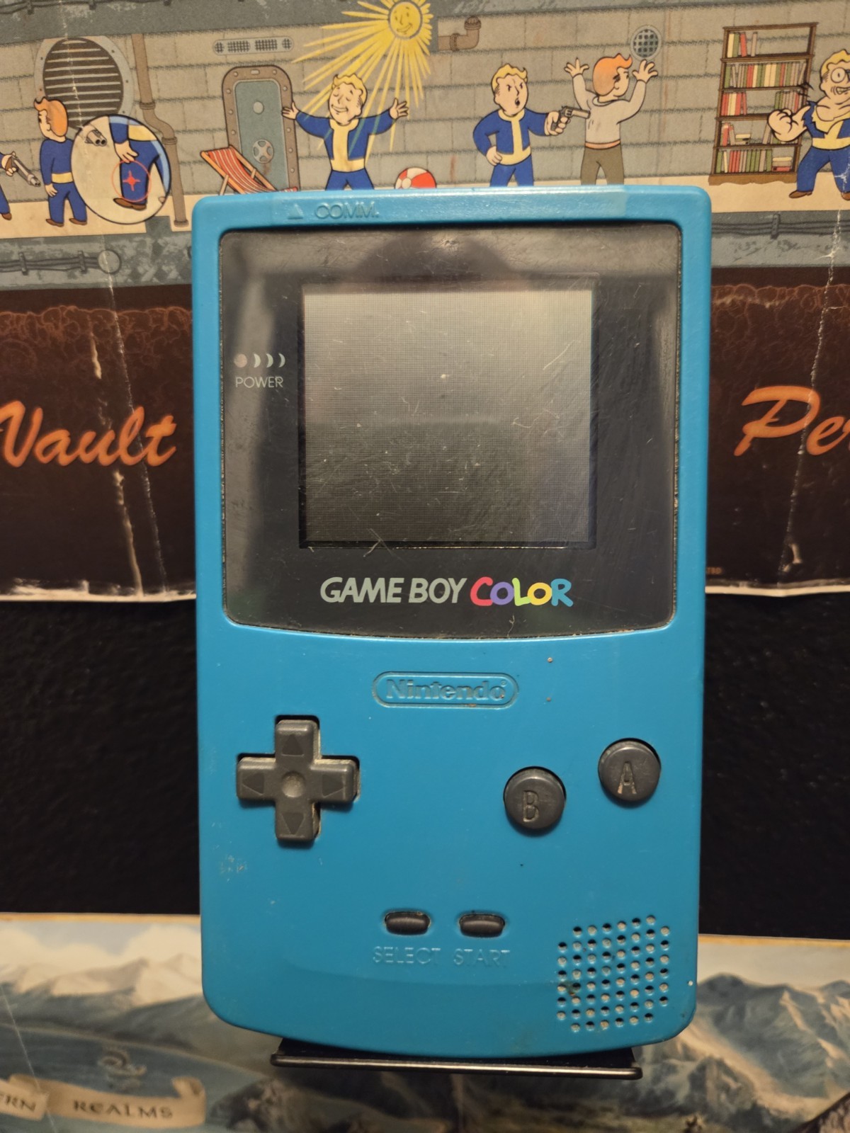 Nintendo Game Boy Color Handheld Console CGB-001 Teal NTSC-J (Japan)
