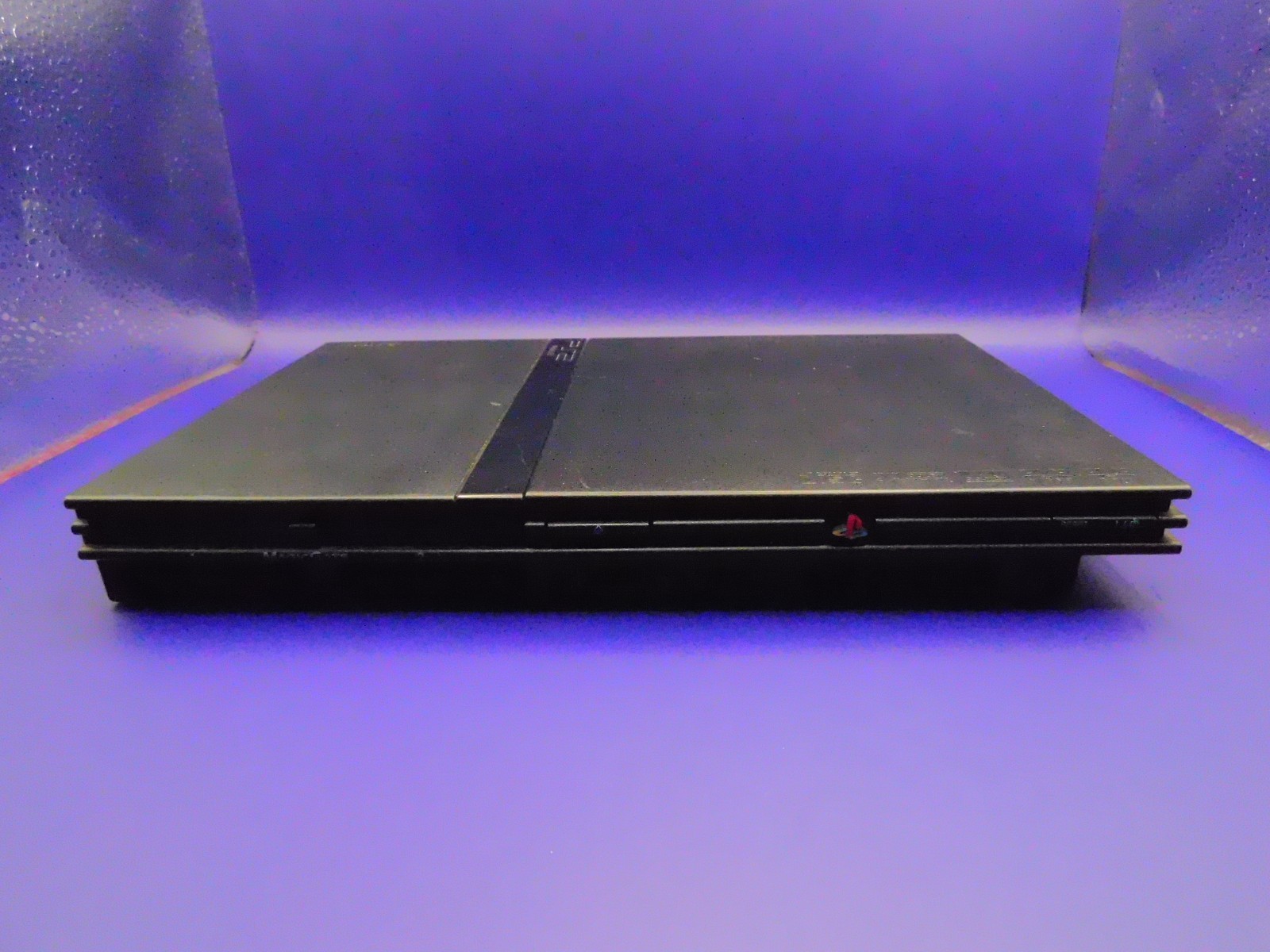 Sony PlayStation 2 Slim Console-Black + 8 MB Memory Card + Controllers WORKING