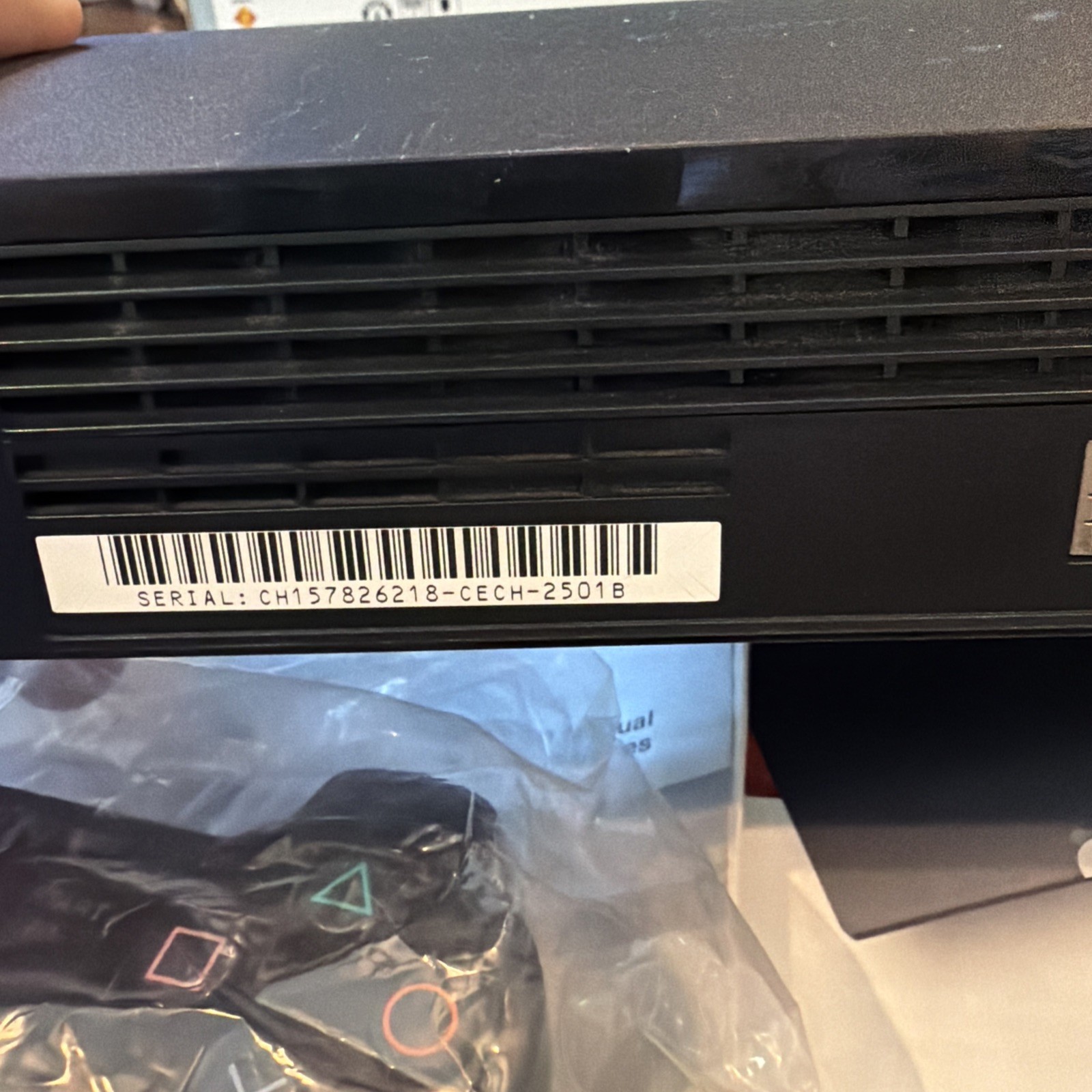 Sony PlayStation 3 Slim Move Bundle 320GB Charcoal Black Console With 5 Games