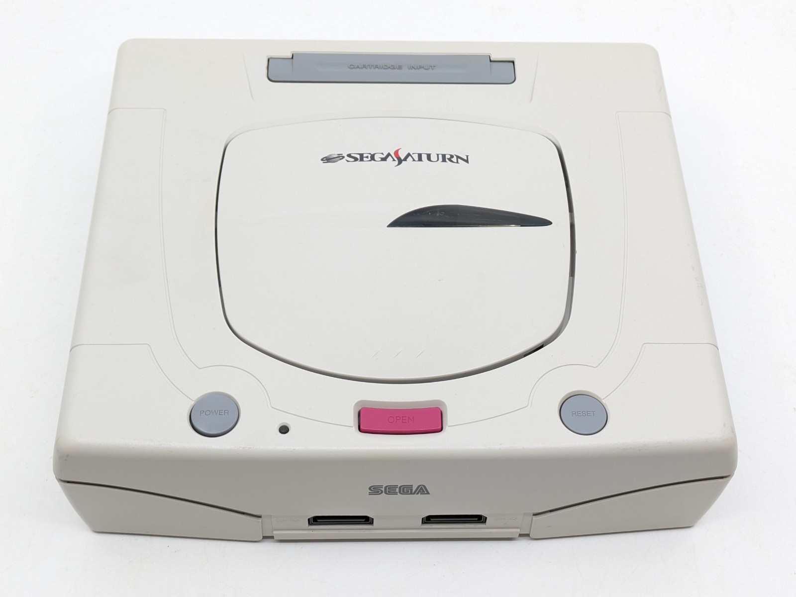 Sega Saturn White Console HST-3220 Boxed NTSC-J Japan Tested w/ Controller
