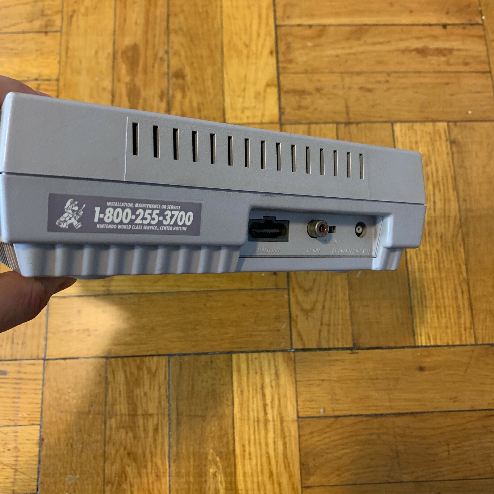 Super Nintendo SNES Console OEM Brand Complete Set + w/ Mario World & All Stars