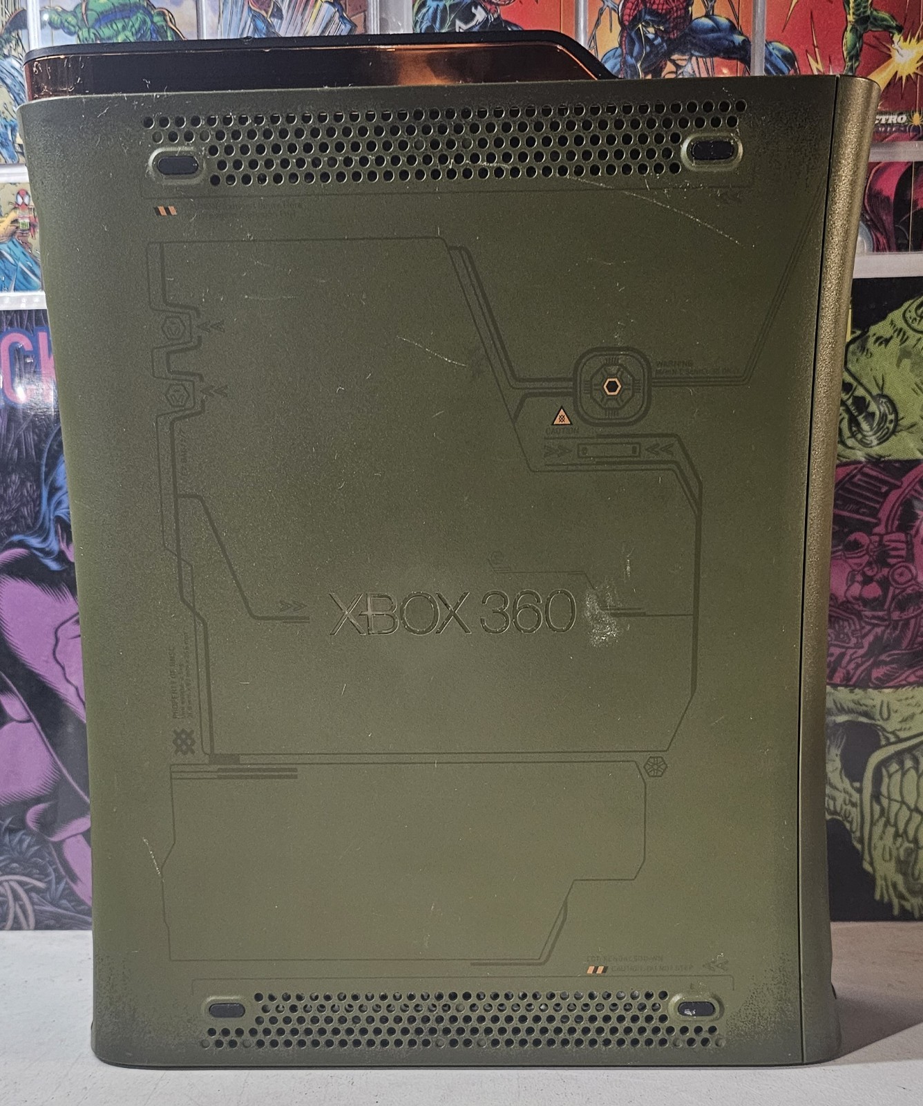 Xbox 360 Halo 3 Edition Console Power Supply 2 Red Lights Overheating As Is