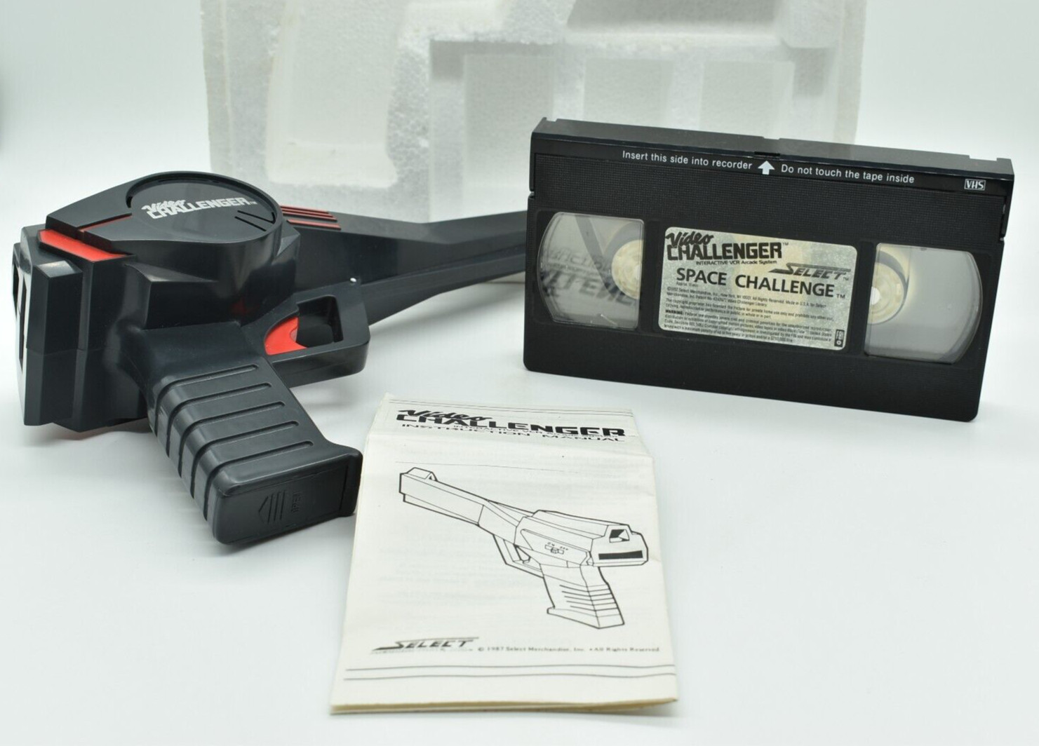 VTG Video Game – VIDEO CHALLENGER, Interactive VCR Arcade System, 1987, TESTED!!