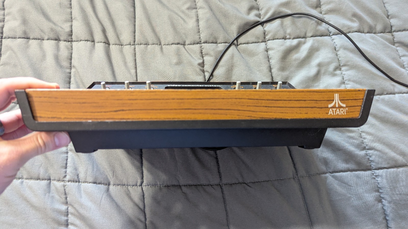Atari 2600 6 Switch Console Tested And Works!