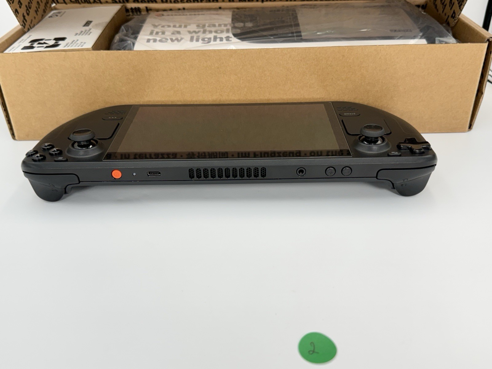 Valve Steam Deck OLED 2TB Handheld Gaming System Box Case Dock Extra Case 2