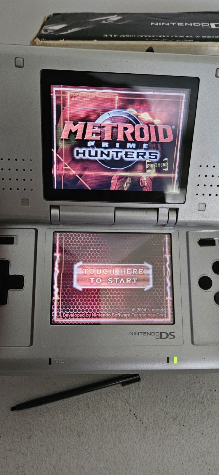 Nintendo DS Console – Metroid Prime Hunters First Hunt Edition In Box