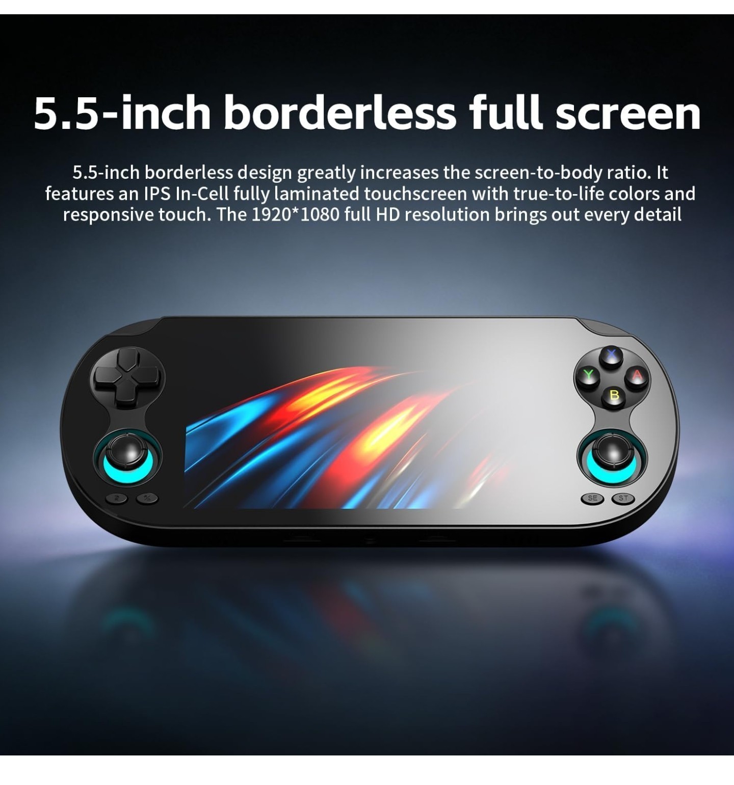 Anbernic RG VITA Pro Retro Handheld Game Console (Black)