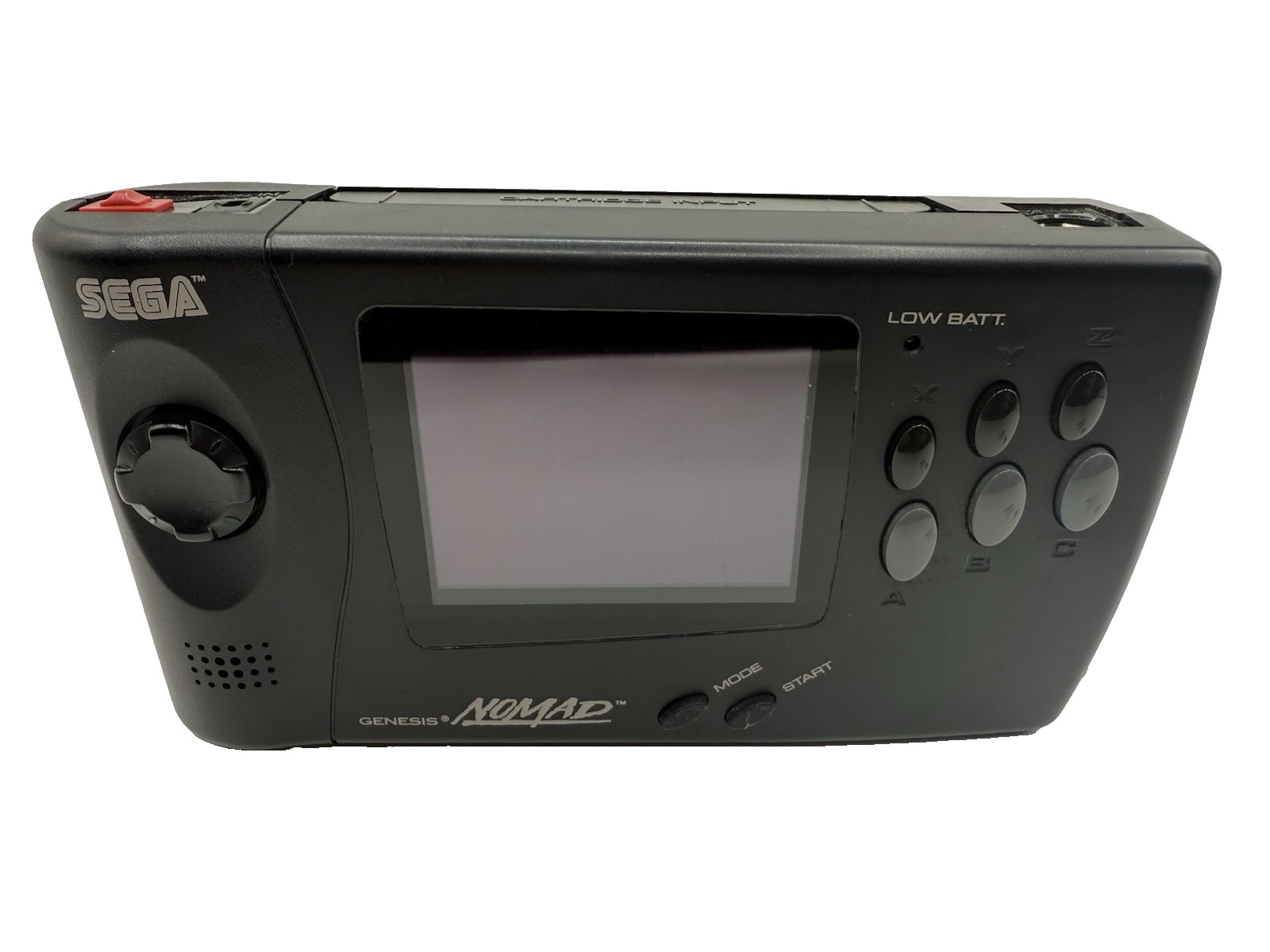 Sega Genesis Nomad MK-6100 Console SOLD AS IS FOR PARTS/REPAIR CLEAN NEEDS WORK