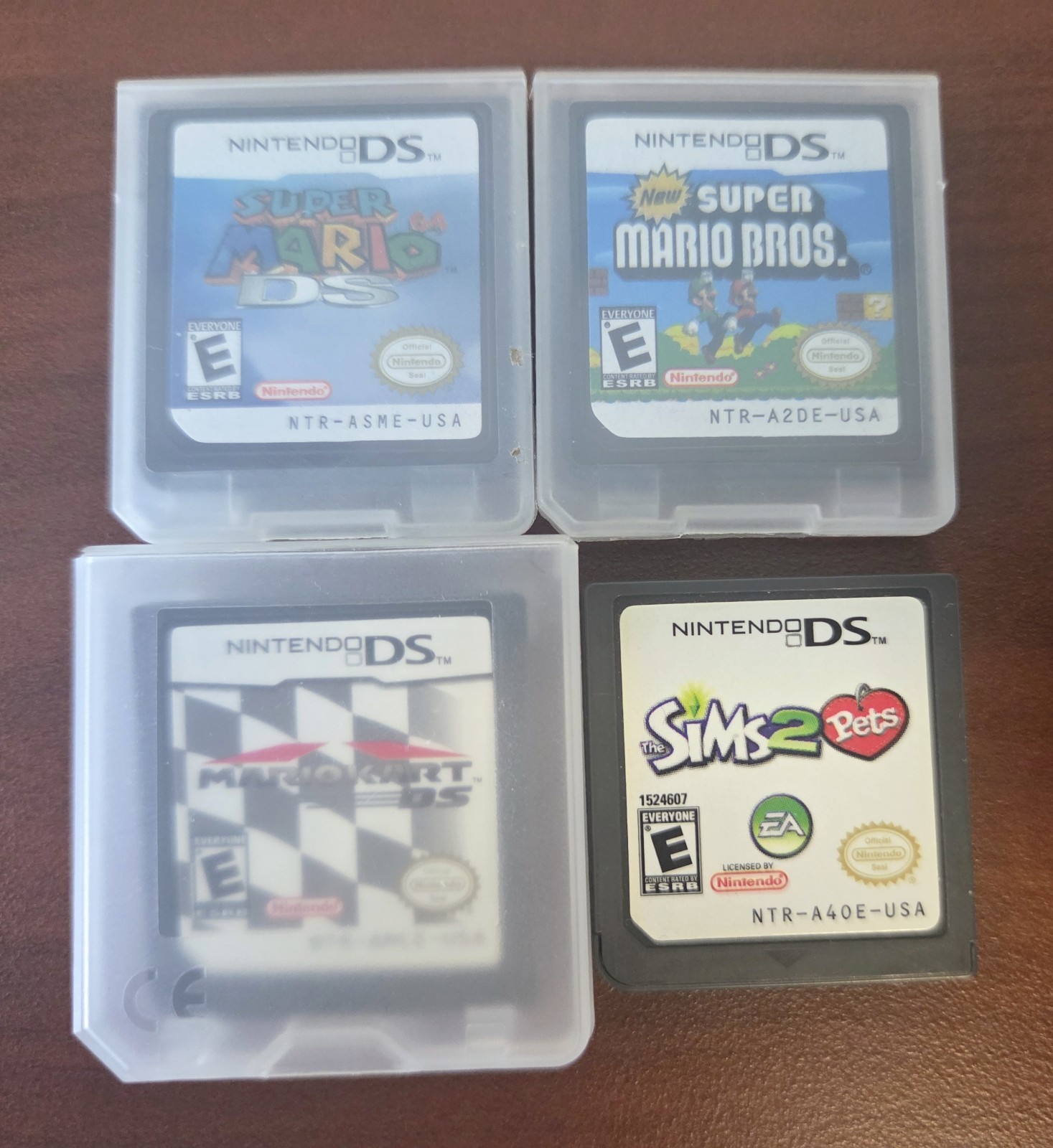 Nintendo DS Lite Cobalt Blue Bundle | 4 Games, Charger, Styluses & Case