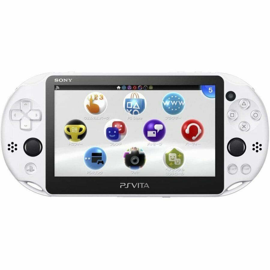 Sony PS Vita PCH-2000 Glacier White Console Complete in Box CIB Tested 6256