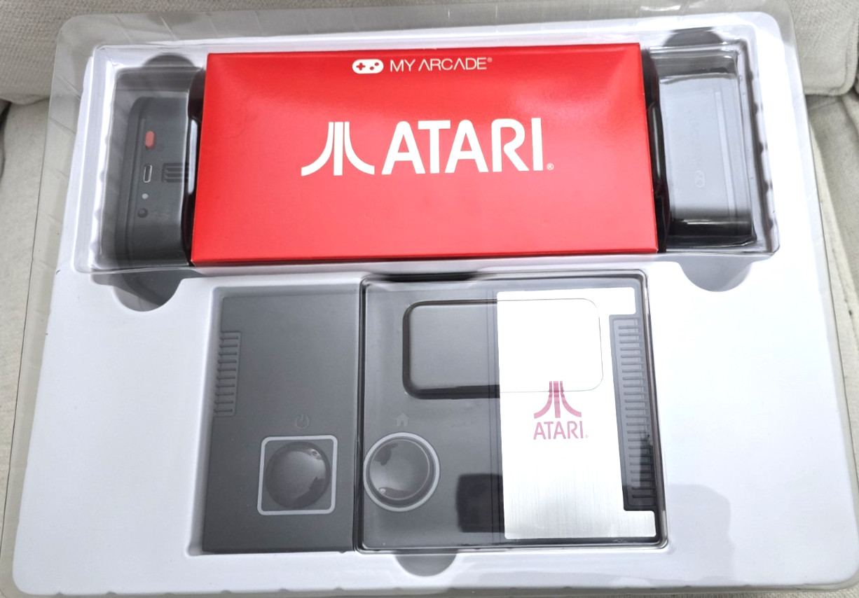 Atari GameStation Pro Video Game Console 200+ Games Wireless Joysticks My Arcade