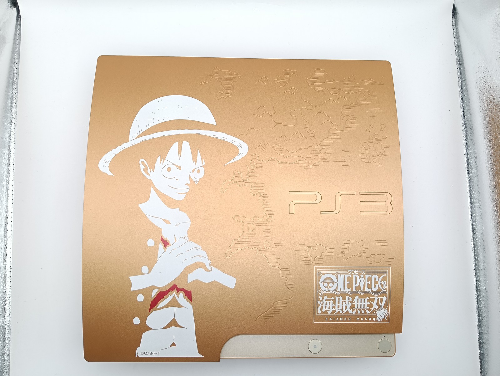 Sony PlayStation 3 PS3 One Piece GOLD LIMITED Edition 320GB Console CECH-3000B