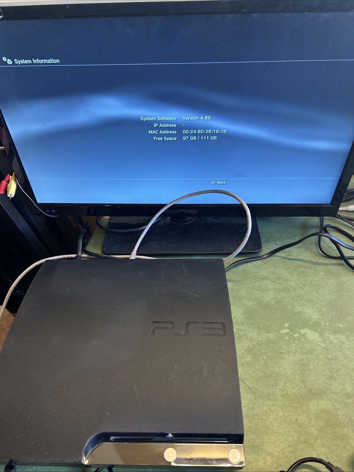 Sony Playstation 3 PS3 CECH-2001A 120GB Replacement Console Only