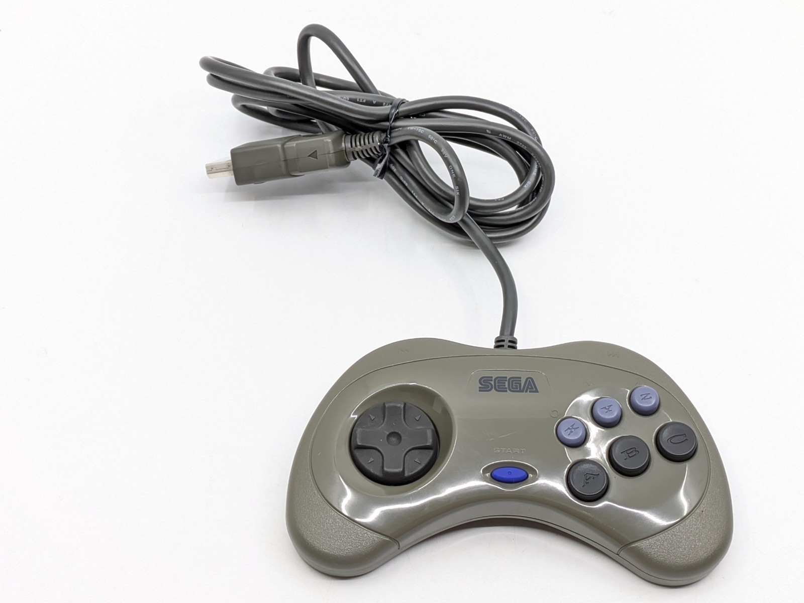 SEGA Saturn HST-3210 Gray Console Complete Set Tested Japan NTSC-J