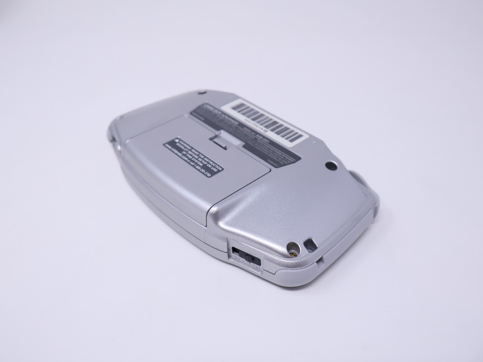 Nintendo Game Boy Console Silver Limited Edition Platinum Minty Open Box Rare