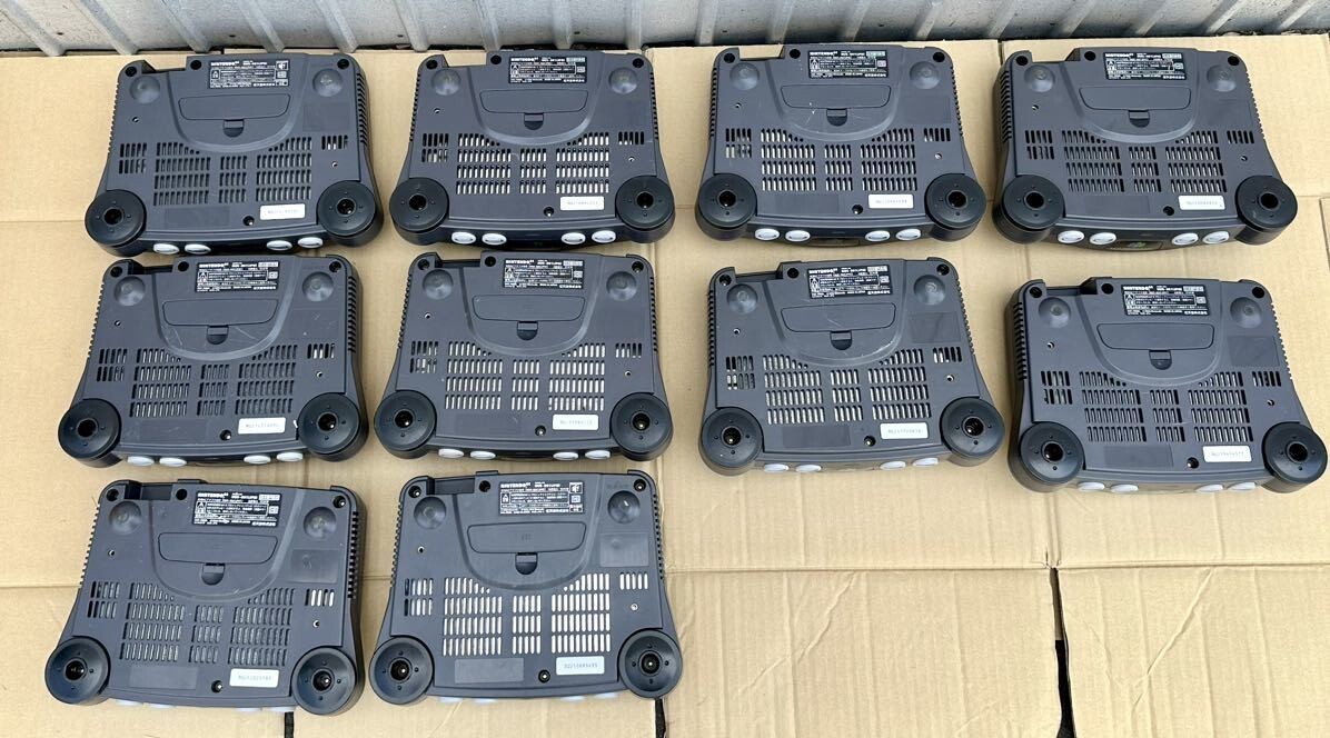 Junk Lot 10 Nintendo 64 N64 Console Junk for parts Japanese