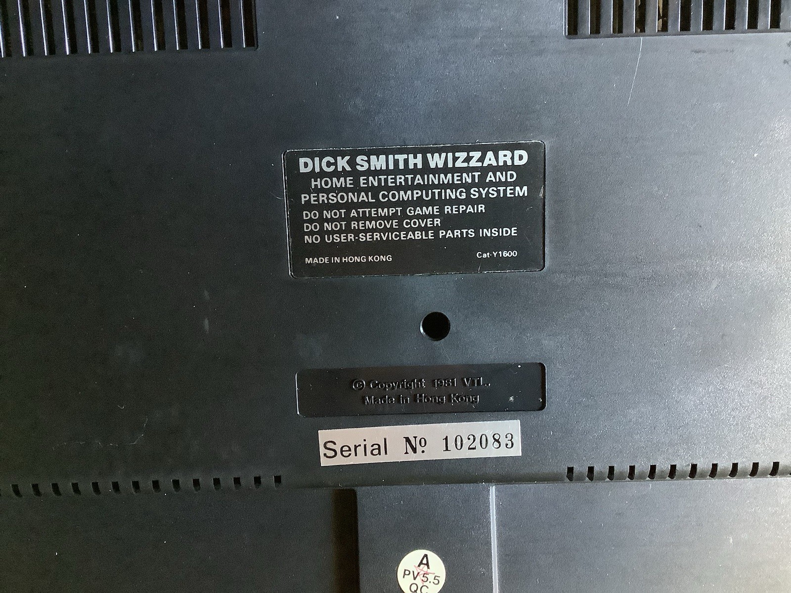 DICK SMITH VTECH CREATIVISION WIZZARD CONSOLE GAME CARTRIDGES 1983 VIDEO GAME