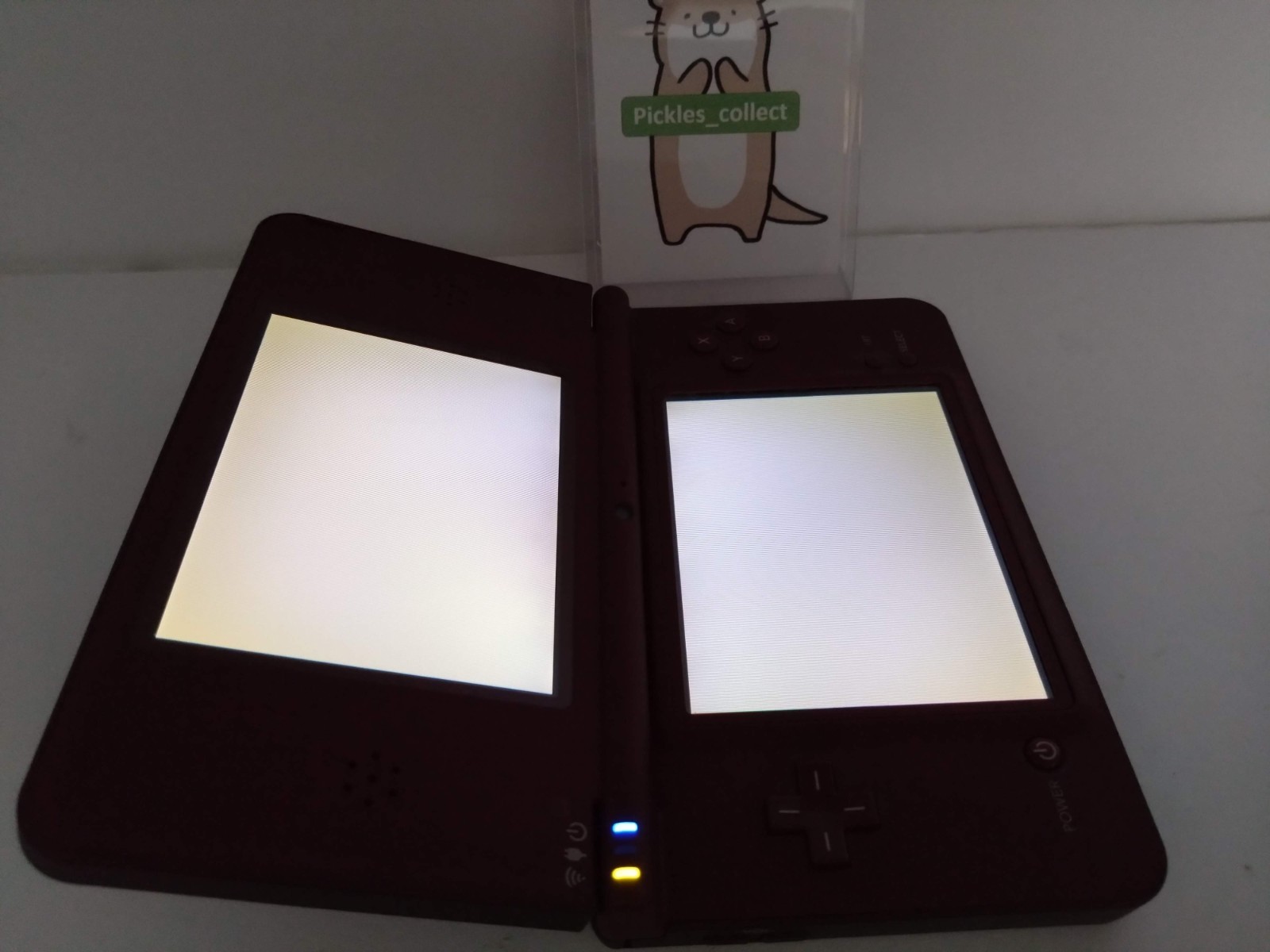 DSi LL XL Wine Red UTL-001 w/Stylus Language Japanese Tested Nintendo 0527C