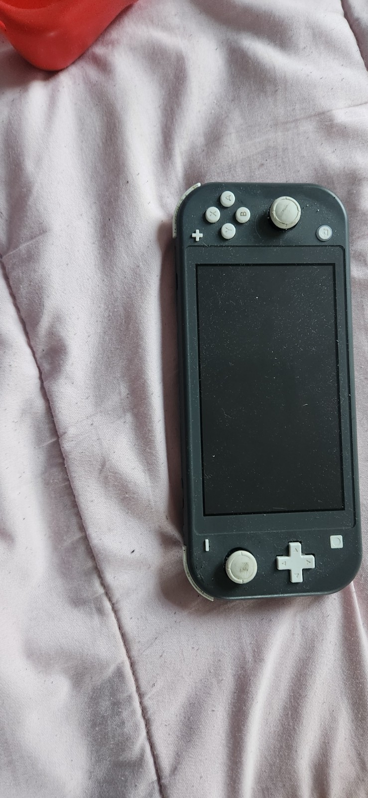 Nintendo Switch Lite Gray Handheld Console Headphone Jack