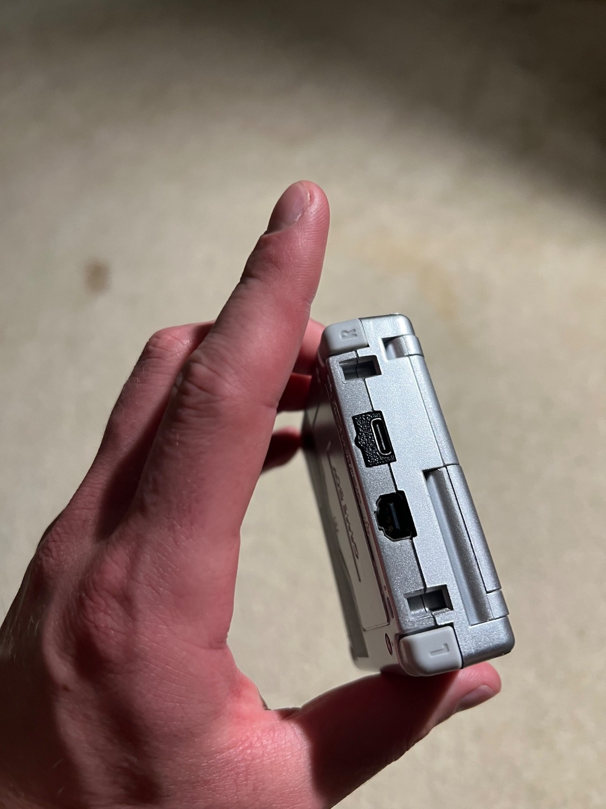 Gameboy Advance SP IPS V2 USBC MOD NEW BATTERY
