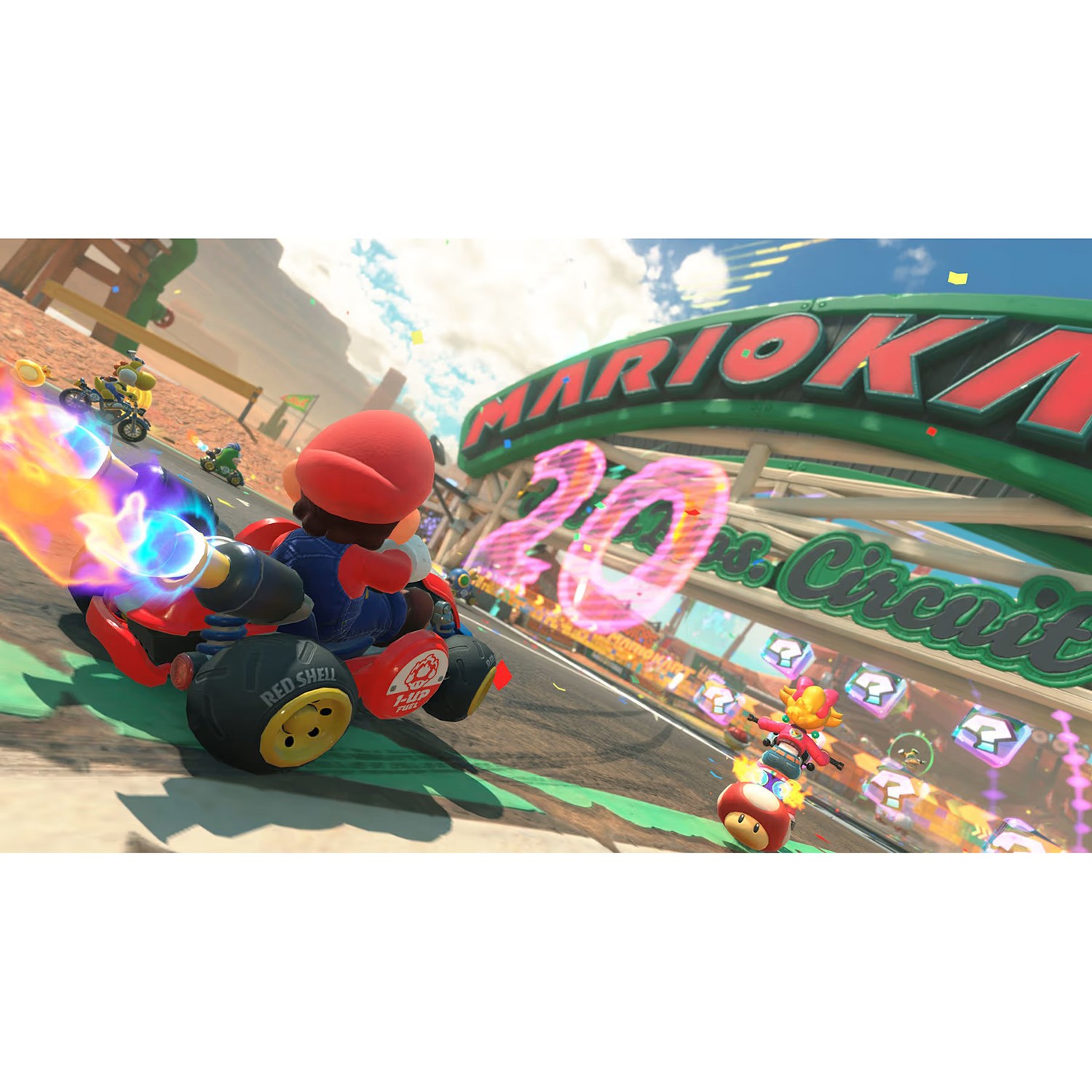 Nintendo Switch 2 Console with Mario Kart World + Kirby Forgotten Land Bundle
