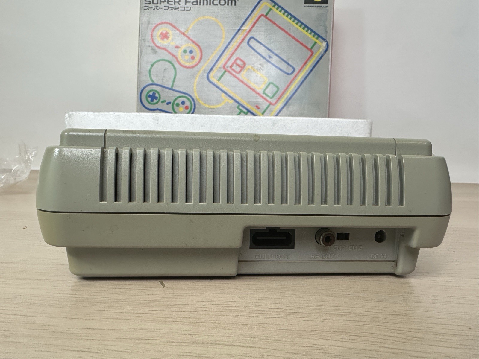 Nintendo Super Famicom Console SFC Japanese SNES in Box w/ Remotes/Cables-Tested
