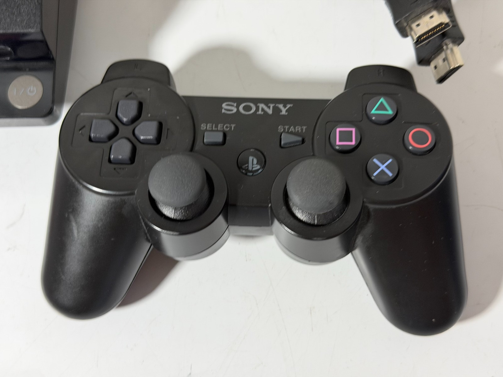 Sony PlayStation 3 PS3 Slim Console 160GB (2501A) w/Controller, Cables & Game